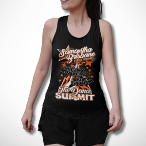 Samantha Brisbane Dance Summit BLACK Vest