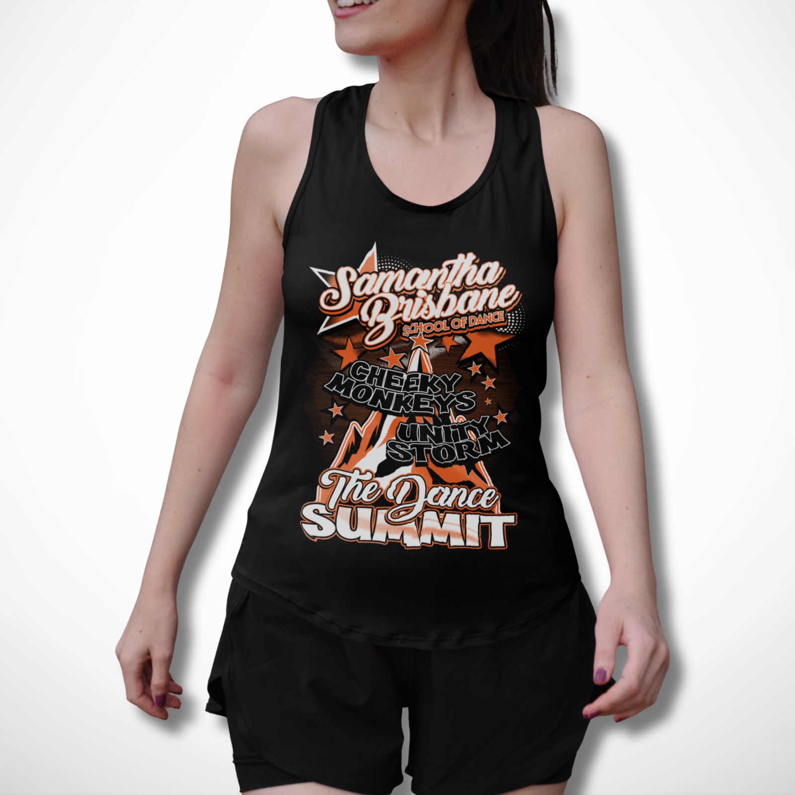 Samantha Brisbane Dance Summit BLACK Vest